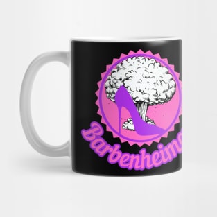 BAREBENHEIMER. HOT PINK STILETTO BOMB. Mug